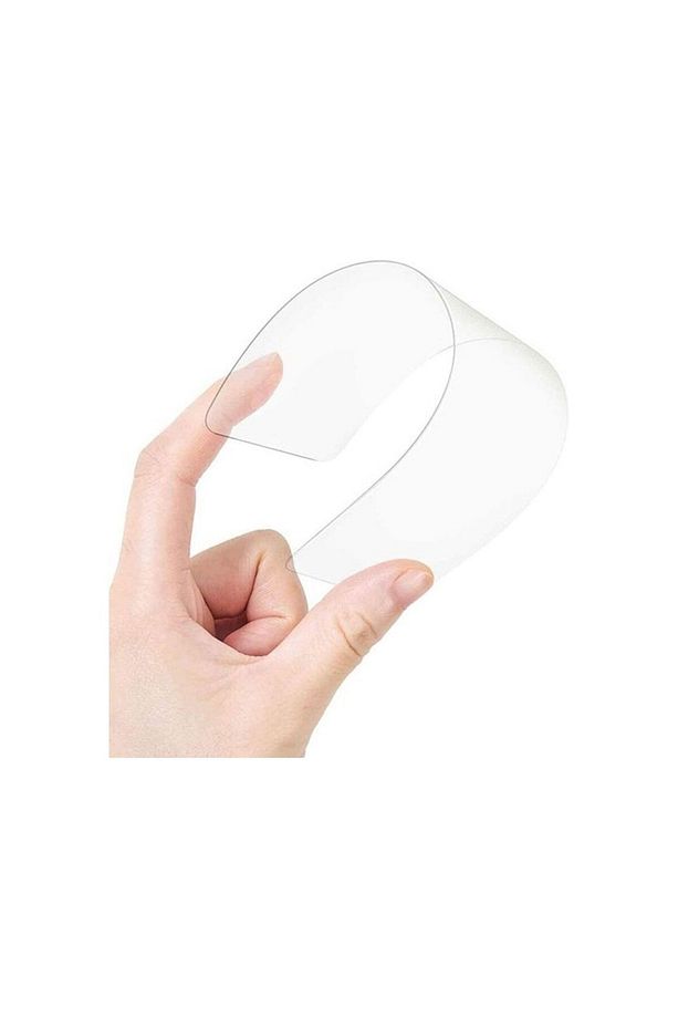 (ESNEK NANO CAM) iPhone 14 Plus Uyumlu İnce Darbe Korumalı Esnek Nano Ekran Koruyucu - 6