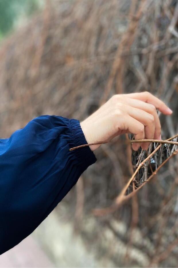 Sare Ferace- Lacivert - 2