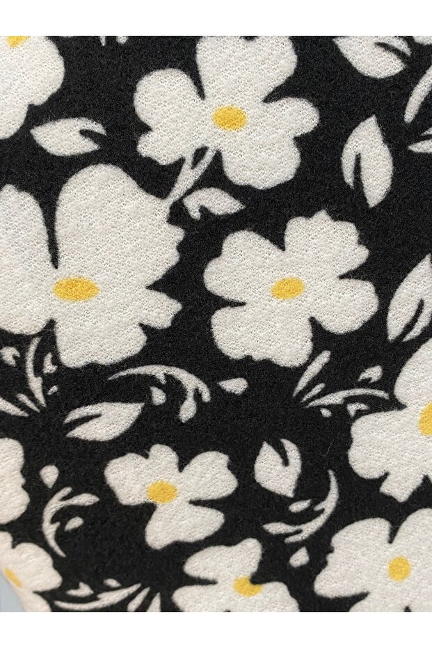 SİMİT YAKA ÇİÇEKLİ BLUZ - 5