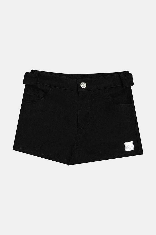 Bg Store Kız Çocuk Siyah Şort 23ss1tj4114 - 5