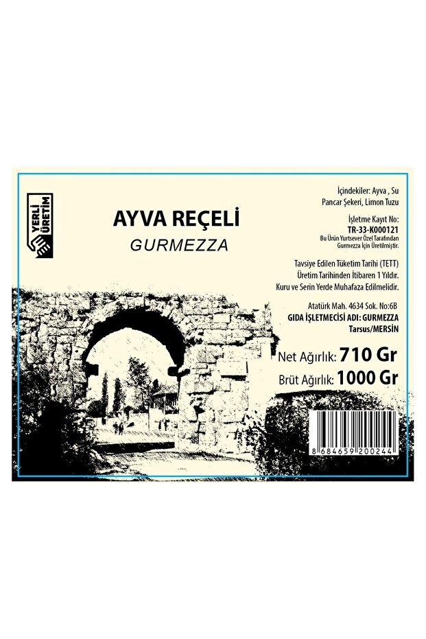 Ayva Reçeli (710 GR NET) - 2