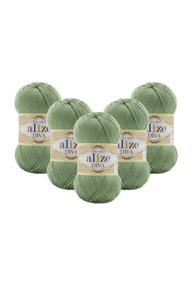 DİVA EL ÖRGÜ IPİ 100 GR. 5’Lİ PAKET (100GR X 5 ADET) - 1