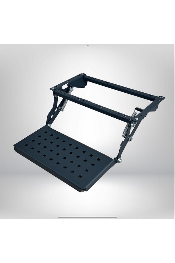 Çekme Karavan Basamağı 40 cm bHART Hop-e Manuel Yaylı Basamak - 1