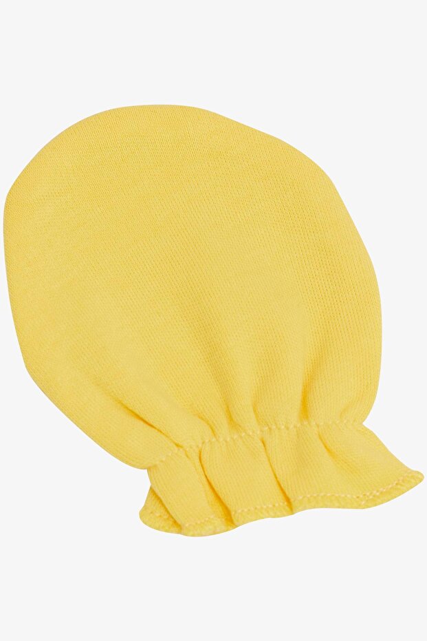 Yenidoğan Bebek Eldiven Basic Sarı - 3