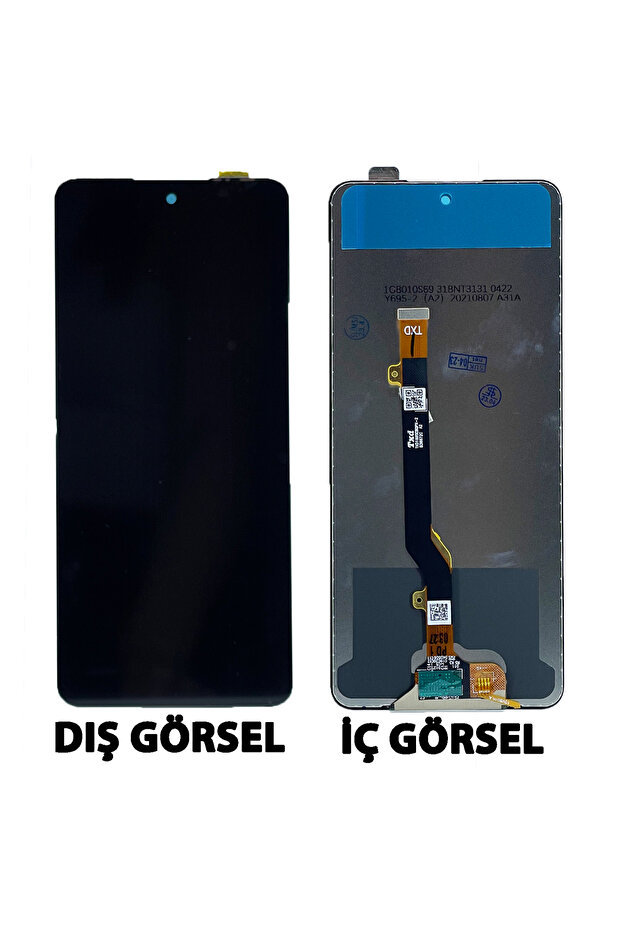 شاشة LCD + لمس متوافقة مع هاتف Teknonet Infinix Note 11 Pro - أسود