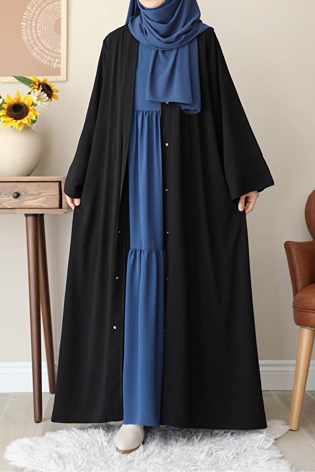 Klasik Abaya- Siyah - 1