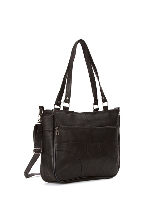 Genuine Leather Women's Hand and Shoulder Bag