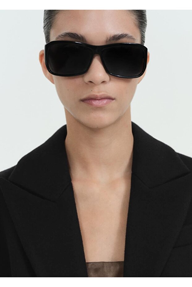 Kalıplı yün palto - 5