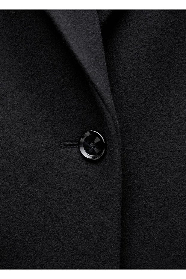 Kalıplı yün palto - 7
