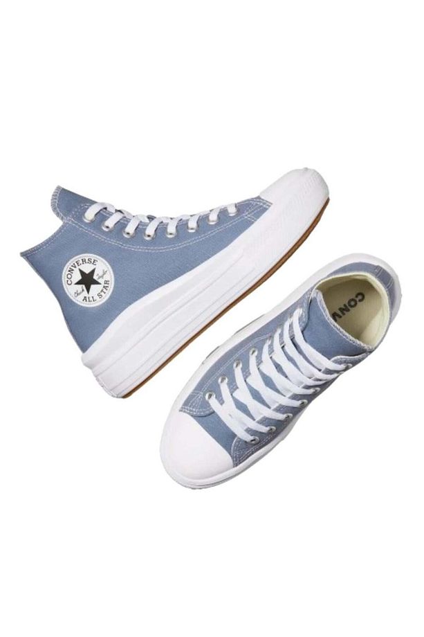 Chuck Taylor All Star Move A06500c Unisex Mavi Günlük Sneaker Ayakkabı - 4