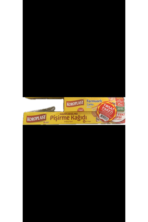 Pack of 16 Baking Paper and 12 Medium Zippered Bags
