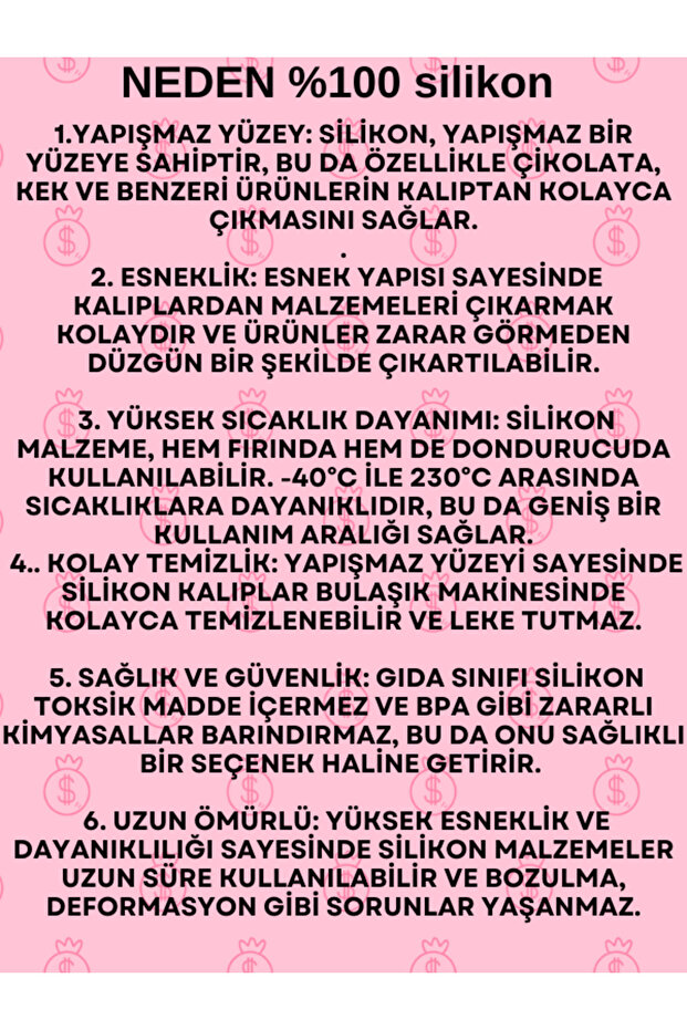 Dubai Ve Pişmaniyeli Çikolata Kalıbı Silikon Kalıp 27 X13,5 Yukselık 2 Cm/pişmaniye Çikolata Kalıbı - 8