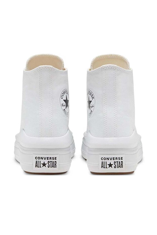 Chuck Taylor All Star Move High Top 568498C Beyaz Günlük Sneaker Ayakkabı - 3