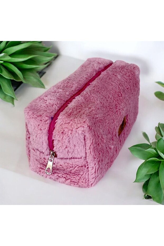 حقيبة مكياج قطيفة - 1