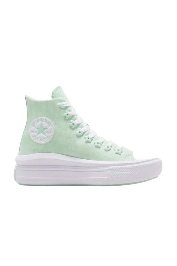 Chuck Taylor All Star Motıon Platform Stars A08100c Unisex Yeşil Günlük Sneaker Ayakkabı - 1