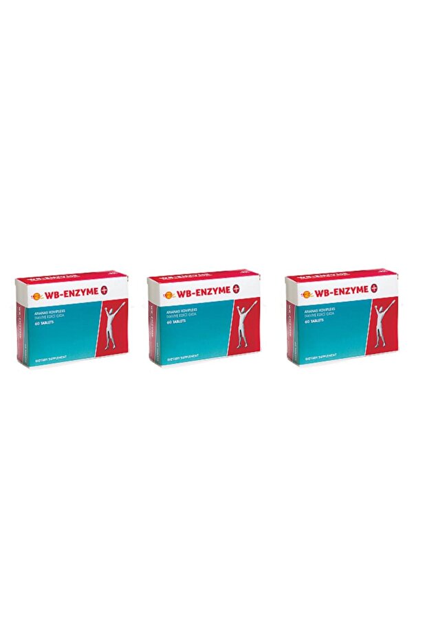 Wb-enzyme (ANANAS) Complex 60 Tablet 3 Boxes
