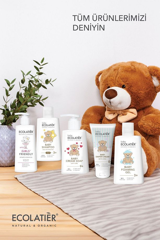 2'si 1 Arada Kolay Tarama Bebek Ve Çocuk Şampuanı 3+ Yaş Organik 250 ml Baby 2-in-1 Easy Detangling - 7
