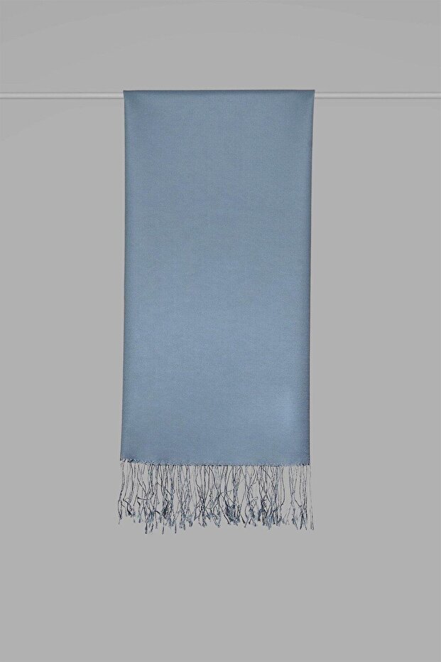 İpek Şal - Kot Mavisi - 2
