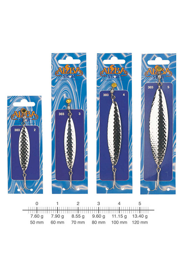 ملعقة صيد السمك 303 لوفر (عادي / منقوش) - 1