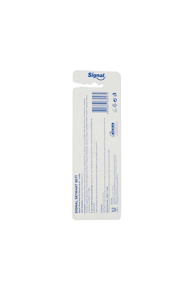 White Now 2'li Seyahat Seti Diş Macunu 16 ml X2 Diş Fırçası X2 - 2