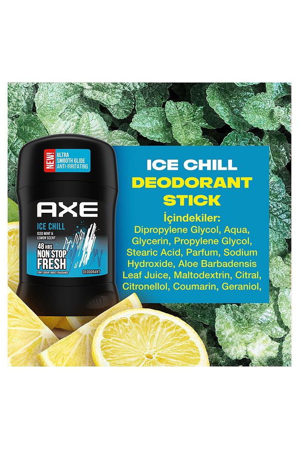 Ice Chill Erkek Deodorant Stick 50 ml X2 - 7