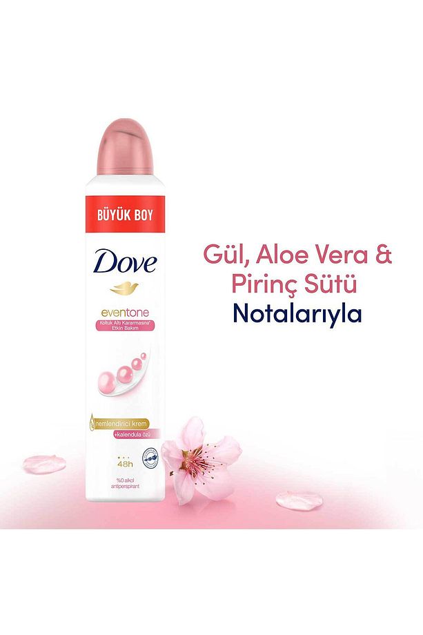 Kadın Sprey Deodorant Eventone Kalendula Özü Büyük Boy 200 ml X3 Adet - 6