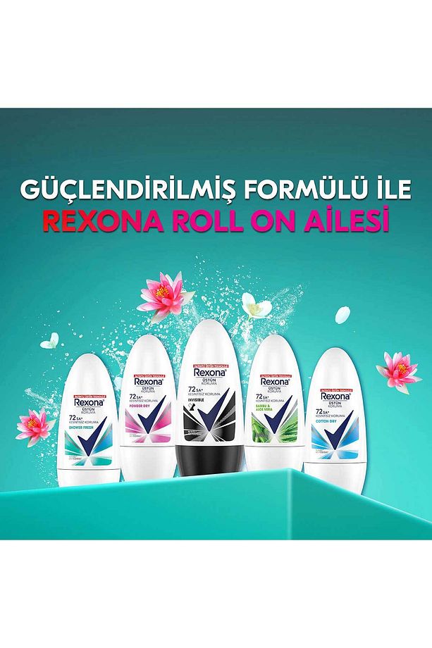Üstün Koruma Kadın Roll On Deodorant Invisible 50 ml X2 - 8