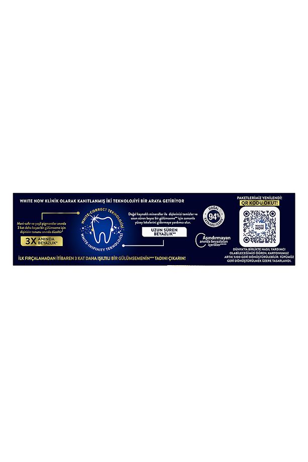 White Now Gold Beyazlatıcı Işıltı Diş Macunu 75ml X2 - 7