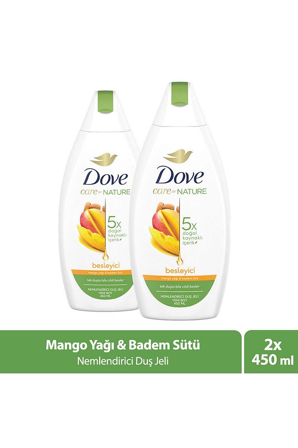 Nemlendirici Duş Jeli Mango Yağı & Badem Özü 450ml X2 - 1
