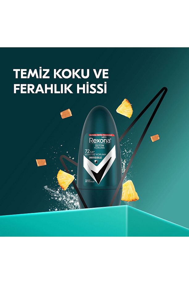 Üstün Koruma Erkek Roll On Deodorant Invisible 72 Saat Kesintisiz Koruma 50 ml X2 - 4
