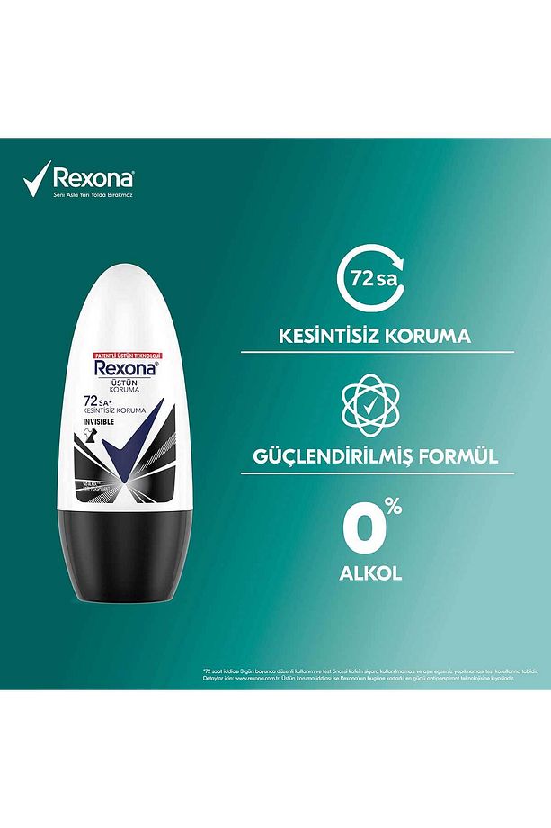 Üstün Koruma Kadın Roll On Deodorant Invisible 50 ml X2 - 6