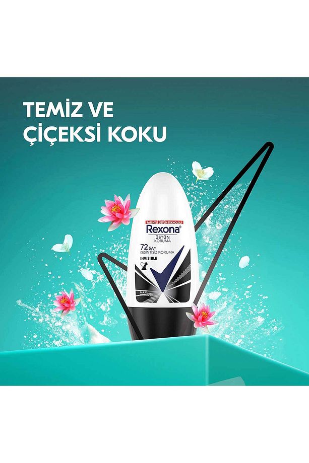 Üstün Koruma Kadın Roll On Deodorant Invisible 50 ml X2 - 5