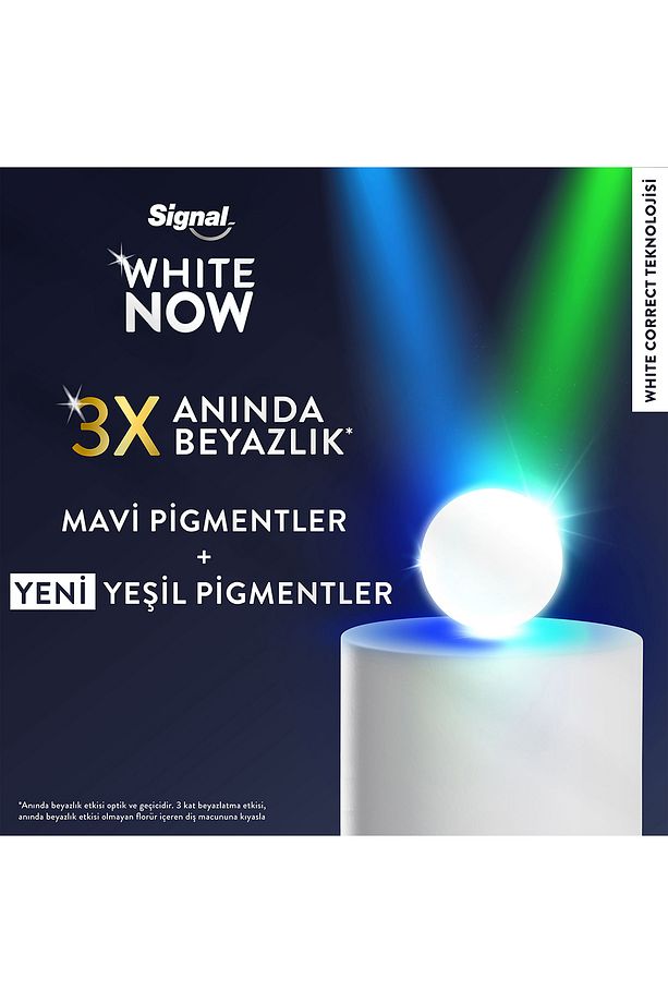White Now Gold Beyazlatıcı Işıltı Diş Macunu 75ml X2 - 5