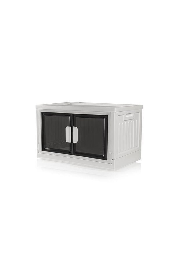 4'lü Portatif Çok Amaçlı Tekerlekli Modüler Dolap Banyo Mutfak Organizer Dolap - 7