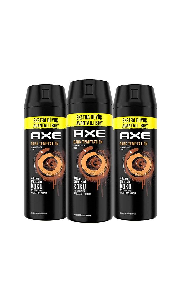 Erkek Sprey Deodorant Dark Temptation 200 ml X3 - 3