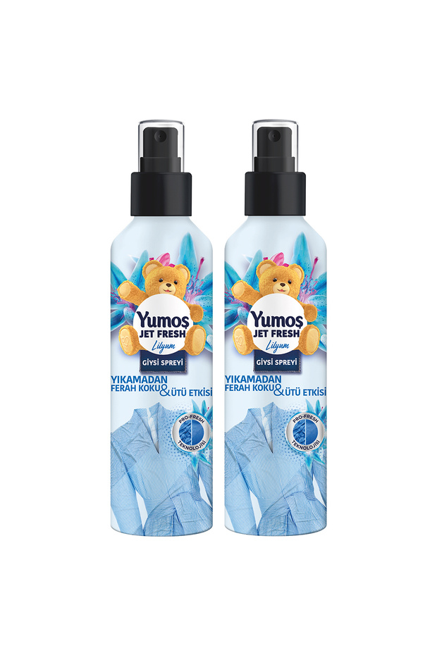 Jet Fresh Giysi Spreyi Lilyum 200 ml 2 Adet - 3