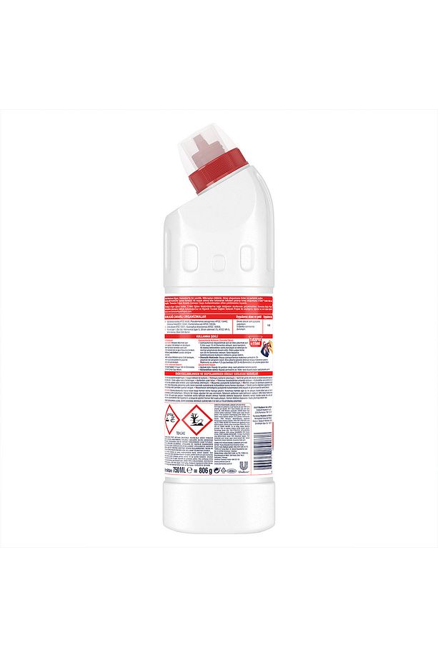 Yoğun Kıvamlı Çamaşır Suyu Kar Beyazı Maksimum Hijyen 750 ml 6 Adet - 9