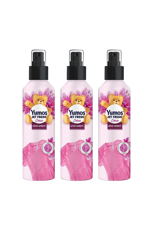 Jet Fresh Giysi Spreyi Yıkamadan Ferah Koku Ve Ütü Etkisi Orkide 200 ml X3 - 2