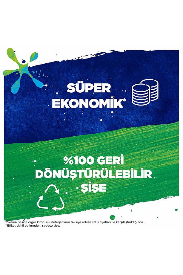 Sıvı Çamaşır Deterjanı Sık Yıkanan Çamaşırlar Için 2470 ml 38 Yıkama 3 Adet - 6