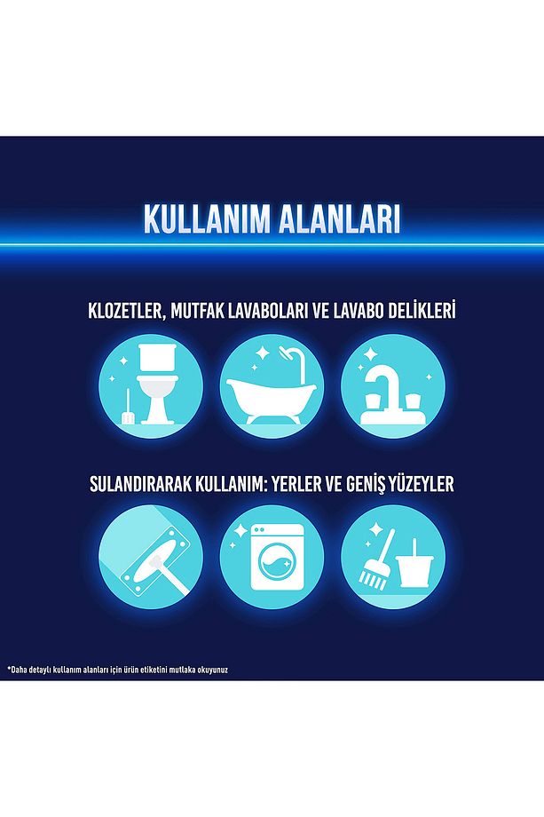 Çamaşır Suyu Yoğun Kıvamlı Okaliptus Ferahlığı 750 ml 6 Adet - 8