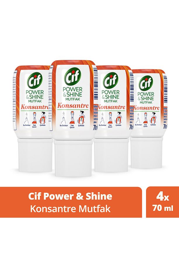 Konsantre Kapsül Mutfak Temizleyici 10 Kat Konsantre Zorlu Yağları %100 Çözer 70ml 4adet - 1