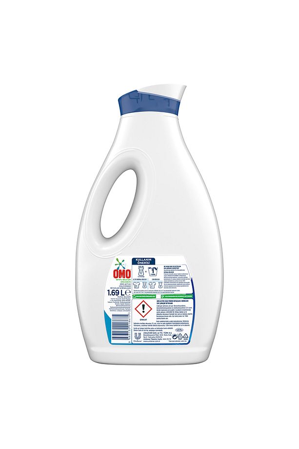 Sıvı Active Cold Power Beyazlar Ve Renkliler Için Çamaşır Deterjanı 1690 ml X3 - 7