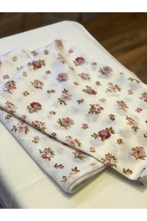 155x155 Raşel Leke Tutmaz Biyeli Sofra Bezi Pudra Kırçiçeği - 3