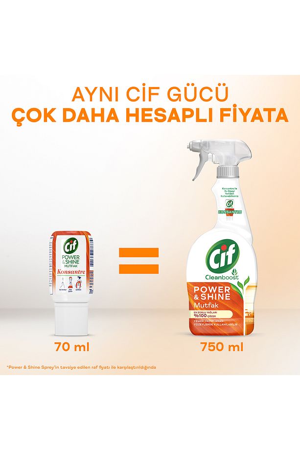 Konsantre Kapsül Mutfak Ve Banyo Temizleyici 10 Kat Konsantre 70ml 4adetre 70 ml X4 - 5