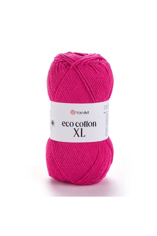 Eco Cotton Xl - Hand Knitting Thread Fuchsia-775