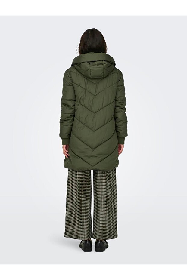 سترة Xs باللون الأخضر الداكن - 5