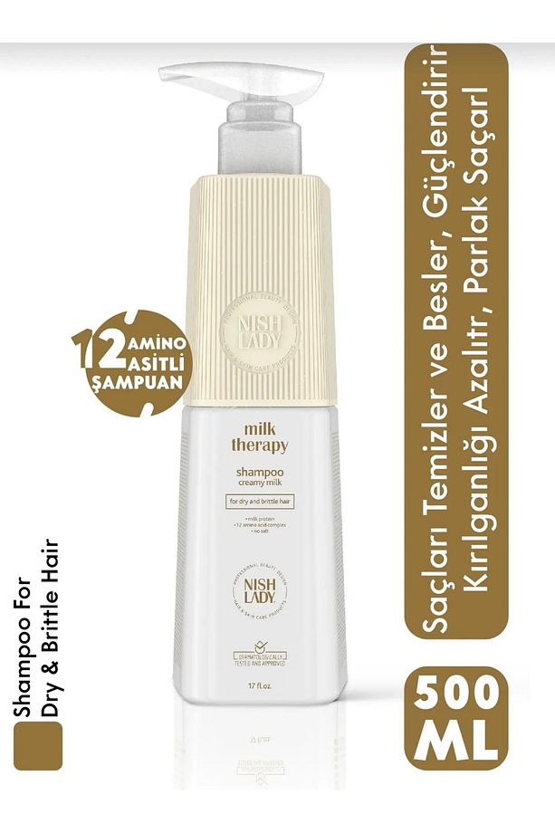 Milk Therapy Şampuan 947ml -Kuru ve Yıpranmış Saçlara Yönelik Onarıcı Şampuan - 1