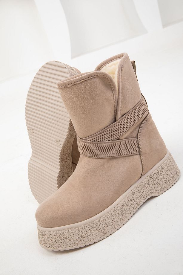 Ten Süet Kadın Bot & Bootie 18480 - 4