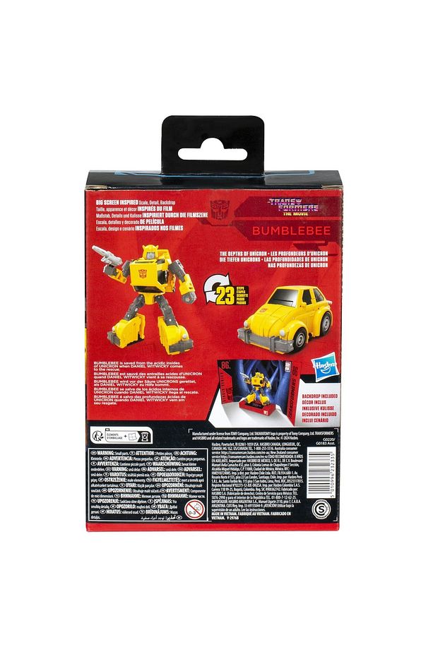 Transformers Studio Series Deluxe 86-29 Bumblebee (Transformers: The Movie) Aksiyon Figürü - 6