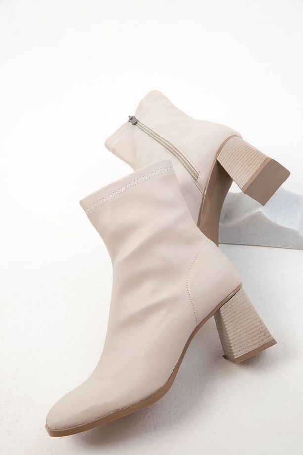 Bej Kadın Bot & Bootie 19962 - 4